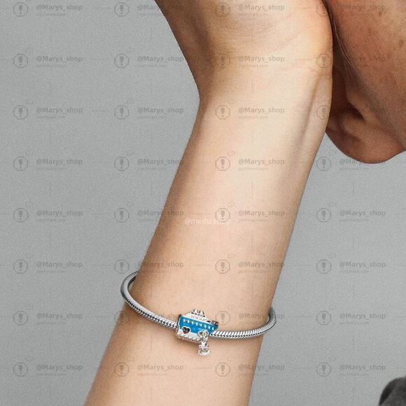 Pandora Anchored Cruise Ship Charm|Pendant - Picture 2 of 2